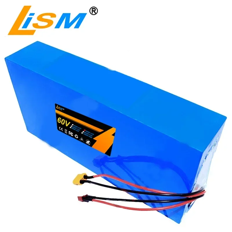 21700 60V 40Ah Ebike Batteria 60V Bici elettrica 16S8P Batteria al litio 3000W 2000W Motore scooter elettrico