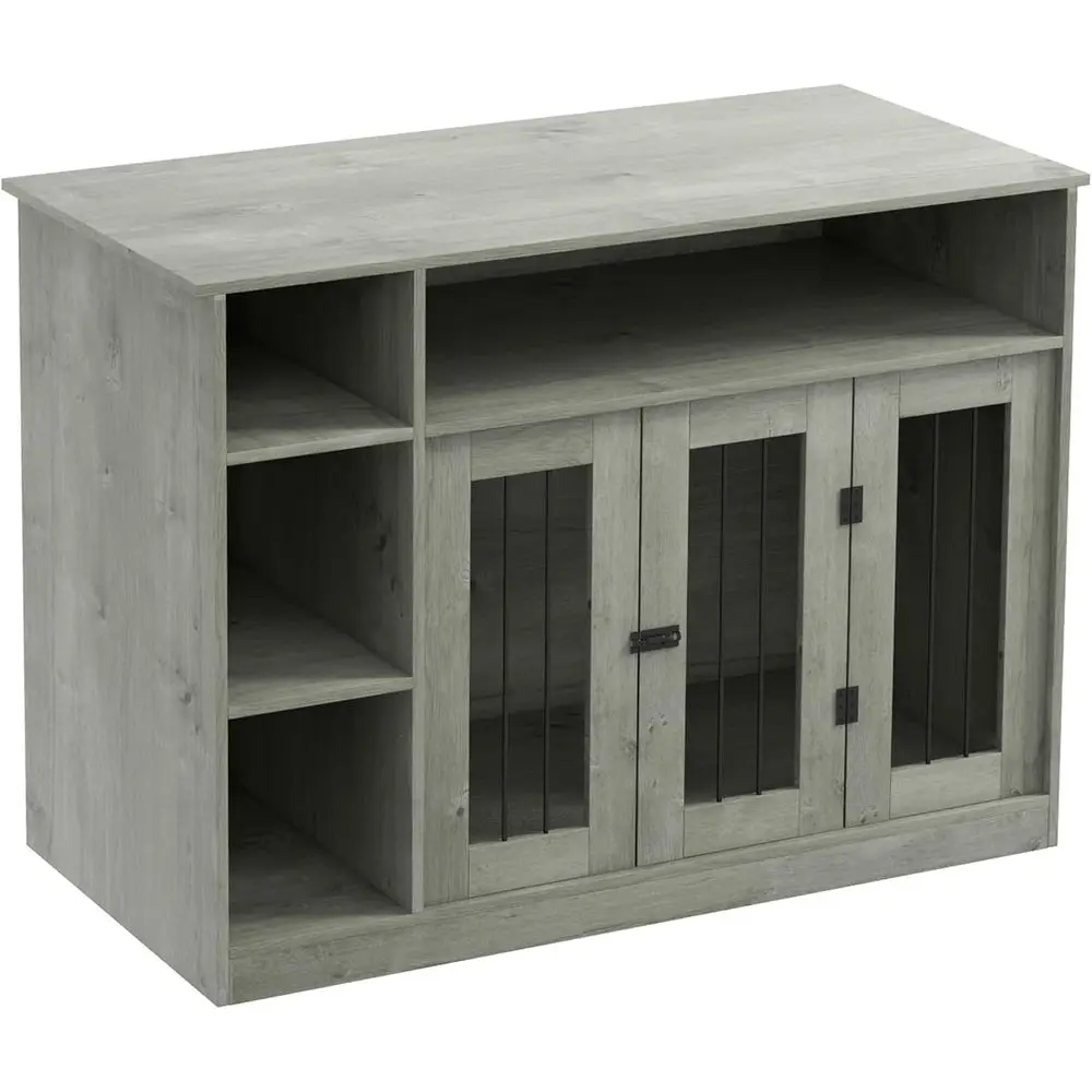 

Регулируемая полка-столик для собак, мебель для средних и крупных пород, 47x23.5x35, серый