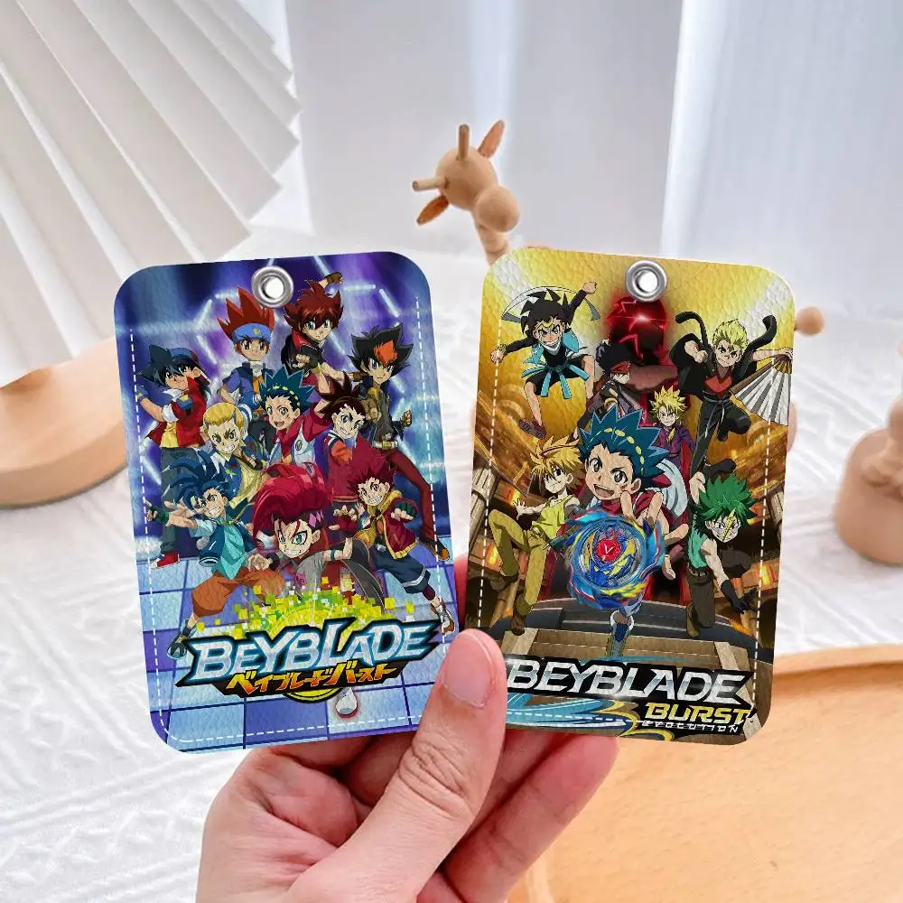 أنيمي b-Beyblade انفجار 2025 مكتب التموين الرجال والنساء بطاقة الائتمان Keyrings بطاقة الطالب حامل بطاقات التعريف الشخصية بطاقة حامل الاعتماد #4