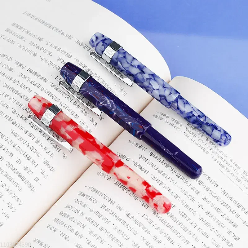 Majohn Moonman Imported Resin Various Colors Mini Fountain Pen High Quality Short Pocket Pen Office Travel Writing Stationery