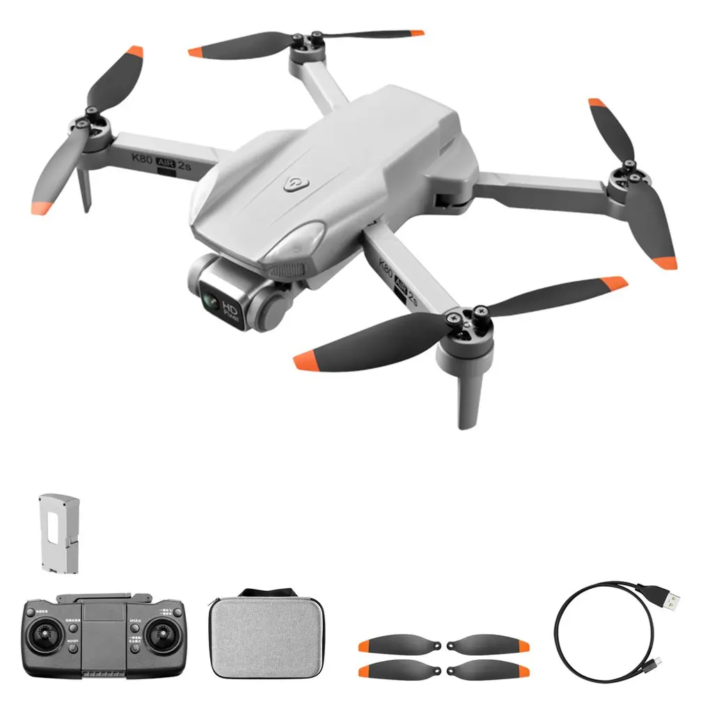 

K80 Air2s 2021 New GPS Drone Professional Brushless Motor 4K Ultra HD Camera 28min Flight Distance 1km 5G WIFI FPV Quadcopter