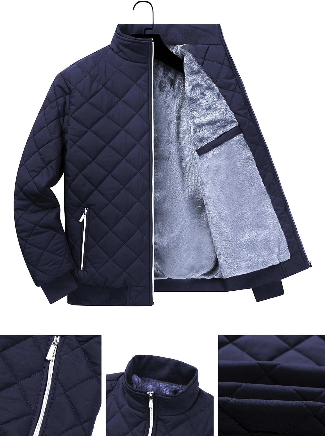 

Men's Jackets Cotton Clothes Men's Casual Fashion Sports Jackets Woven Jackets Long Sleeve Jackets