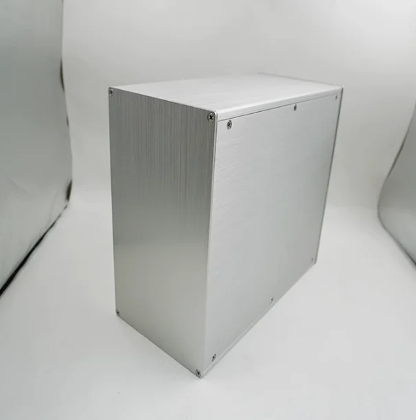 244  All aluminum amplifier chassis / Preamplifier case / AMP Enclosure DIY box (244 *182*310mm)