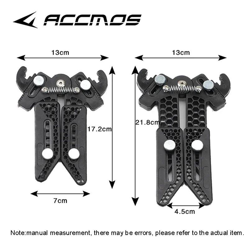 Archery Adjustable Compound Bow Stand Holder with Kick Legs 10 Color Options Bow Support Rack for Bow Storage And Display