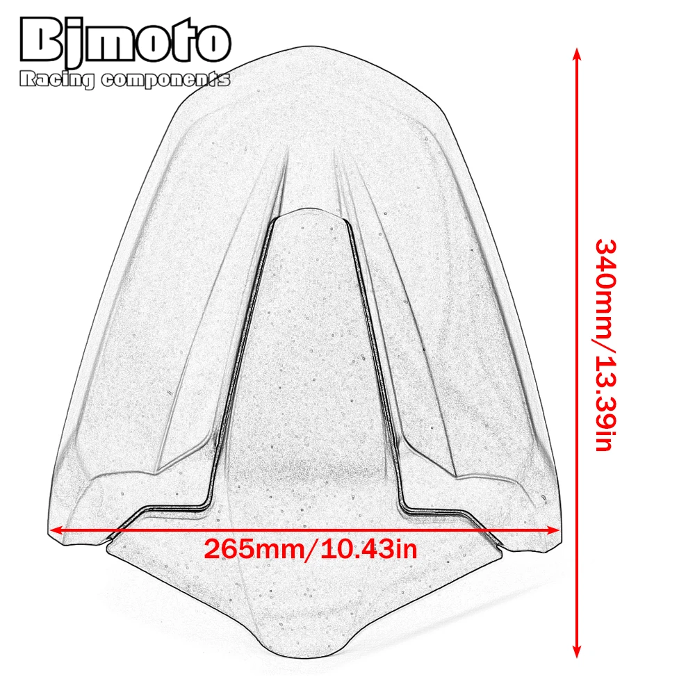 Motorcycle Rear Seat Cover Cowl Pillion Fairing Fit For Triumph Daytona 660 Daytona660 2024 2025