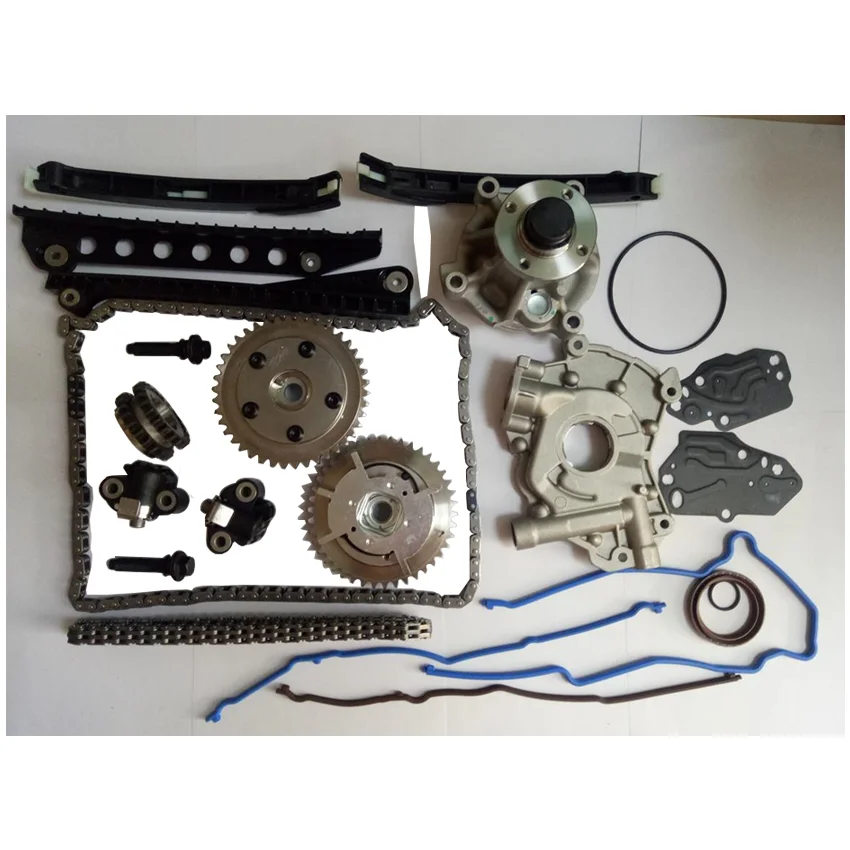 

For 04-08 Ford F150 Expedition For Lincoln 5.4 Triton 3V Timing Chain Kit With Water & Oil Pumps OP6046L 125-6050