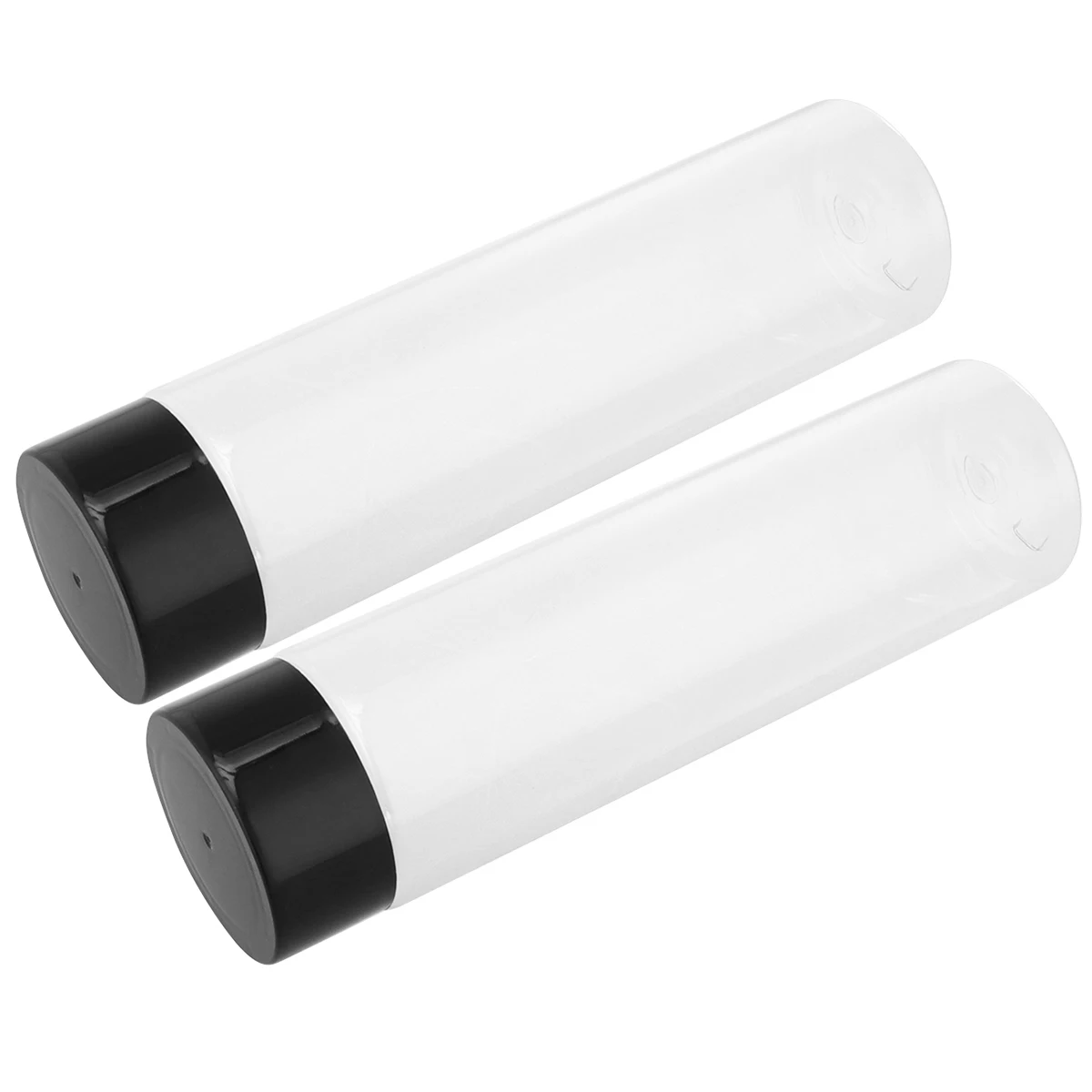 

12 PCS Transparent Empty Bottles Food Grade PET Plastic Beverage Containers for Water Juice Storage