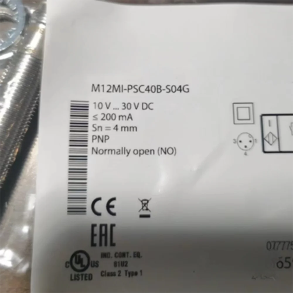 Compatible avec le capteur inductif de remplacement M12MI-PSC40B-SO4G BALLUFF BES