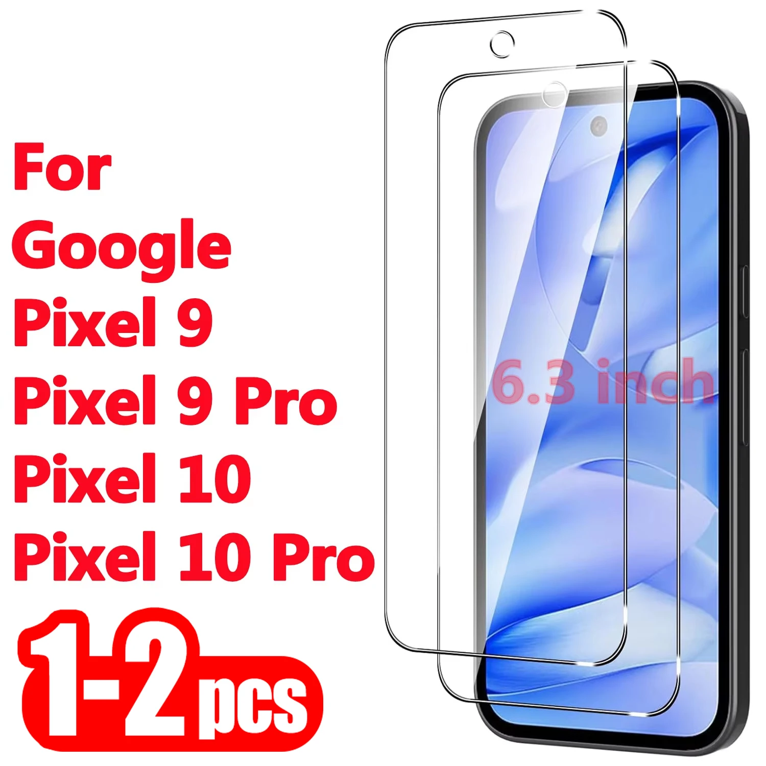 1-2Pcs Tempered Gla…