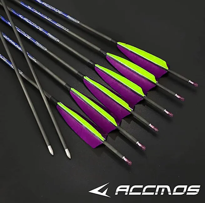 

Id 300 мм Spine250/350/400/450/500/550/600/650/700/750/800/850/900/1000/стрельба из лука из настоящего углеродного пера Arrows32/31/30/28 дюймов