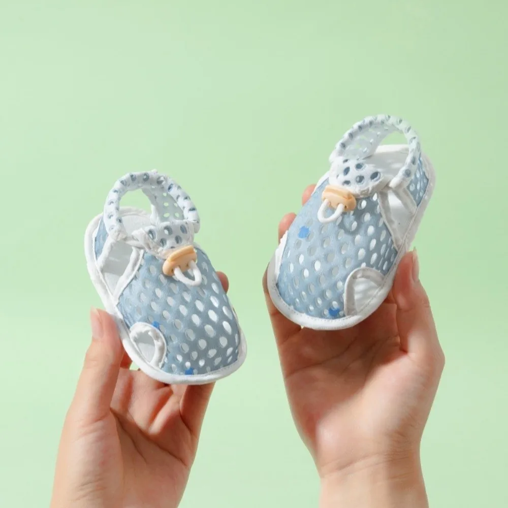 Breathable Baby Shoes Soft Sole Mesh Toddler Shoes Machine Washable Flexible Fit Infant Anti-slip Sandals 6-12 Months Babies