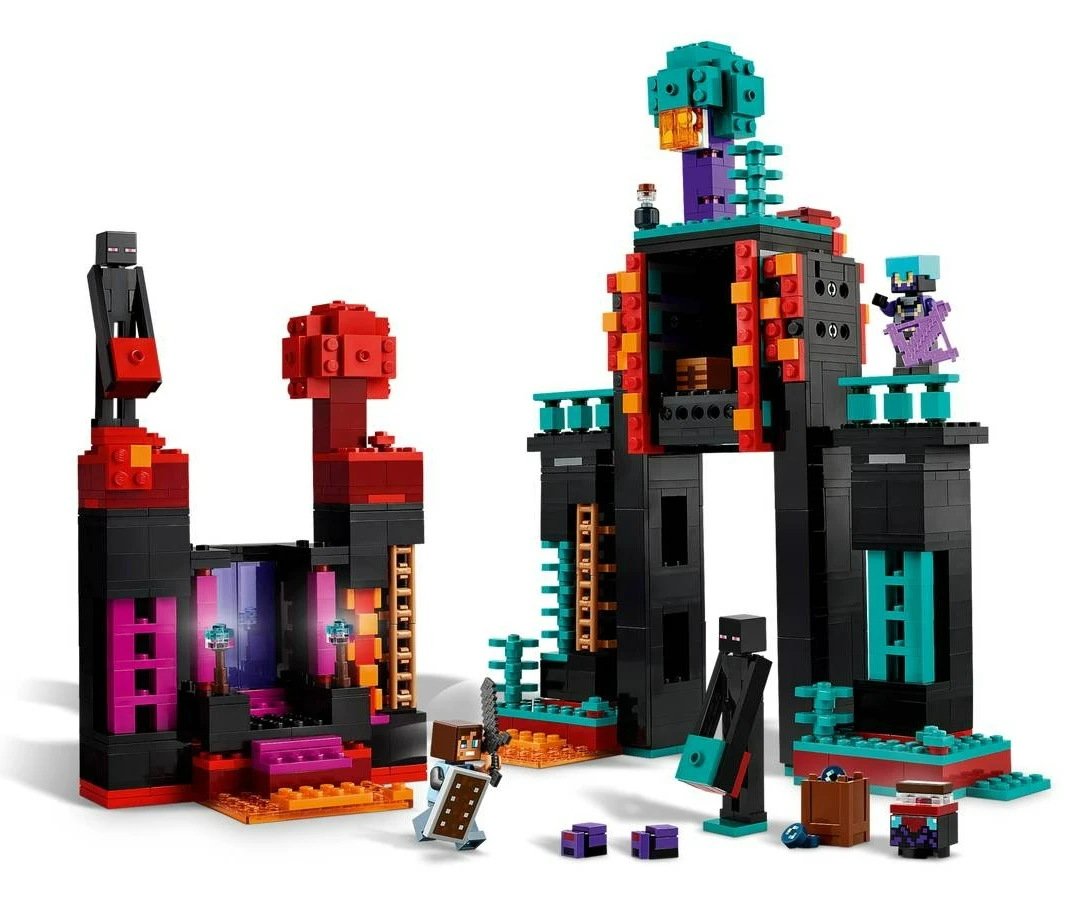 レゴ ® マインクラフト ® 21279 エンダーマンタワー組み立ておもちゃ