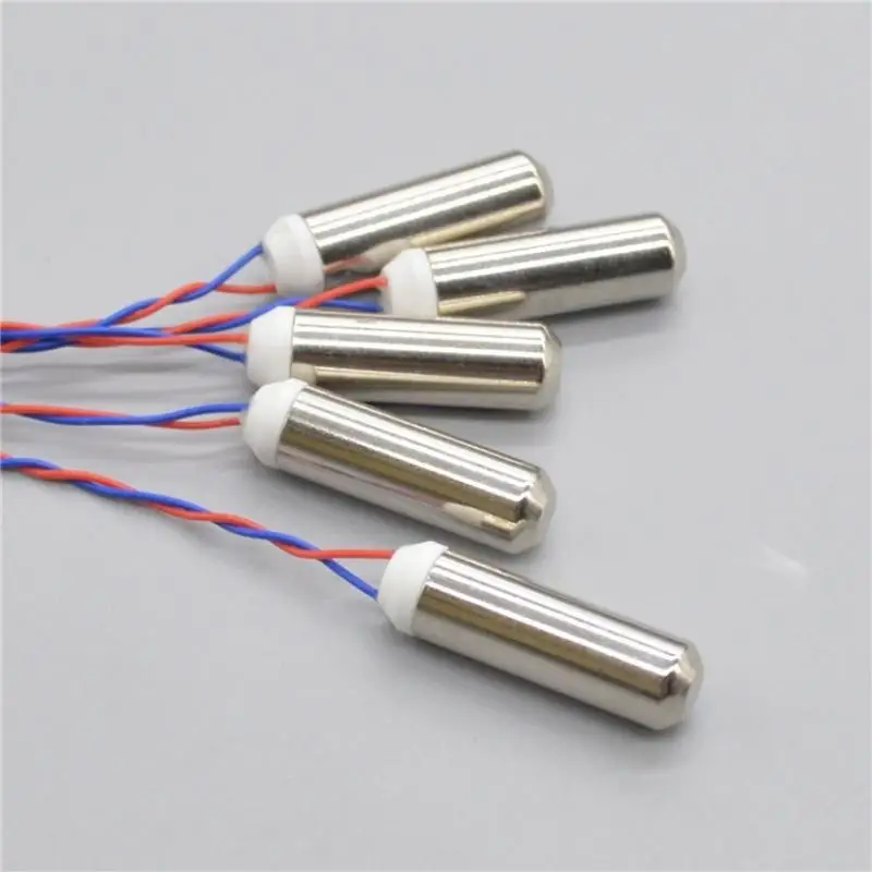 Waterproof Vibration Motor Coreless Cylindrical Vibrating Motor Low Voltage DC3.7V 5V For Beauty Device DIY Electronic Project