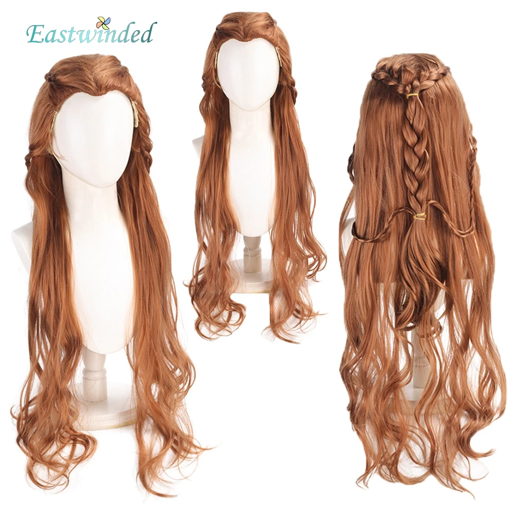 Peluca de Cosplay de Tauriel, Accesorios de Disfraz de la Película El Señor de los Anillos, Accesorios para el Cabello de Mujer, Accesorios para la Cabeza, Disfraces para Halloween, Carnaval y Fiestas