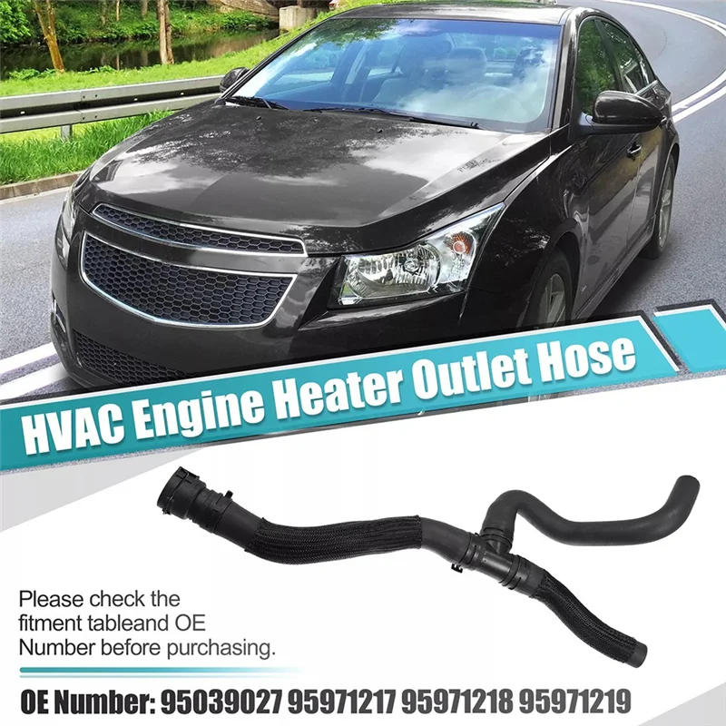 

95039027 95971217 95971218 Car HVAC Outlet Heater Hose For Cruze 2011-2015