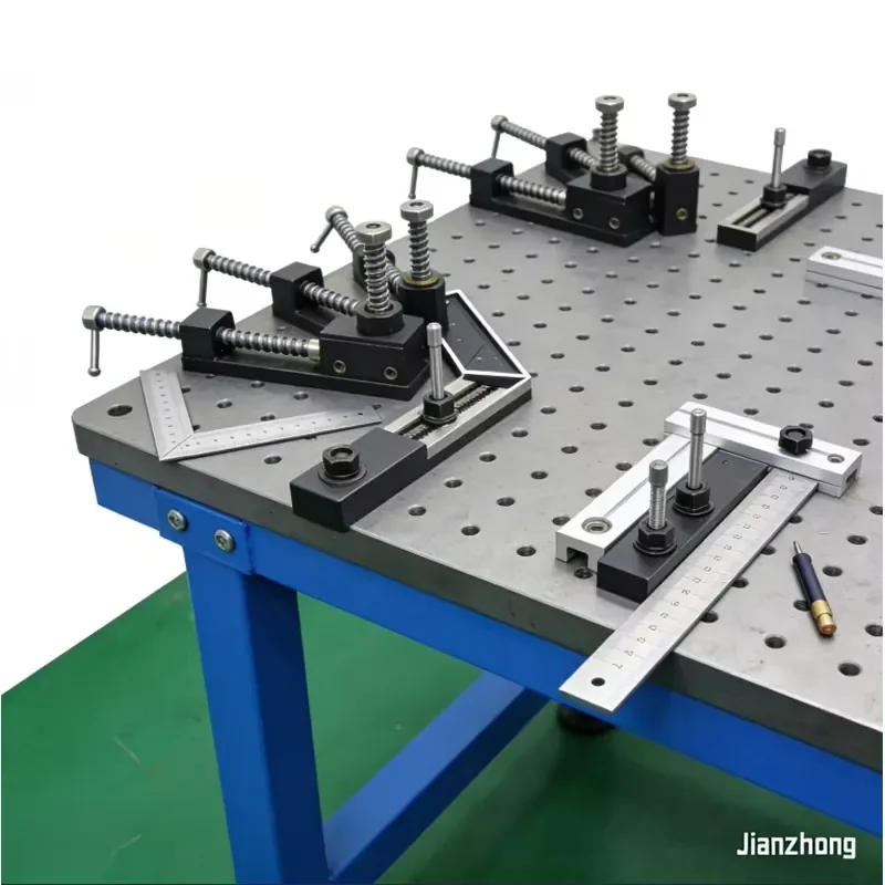 

New Jianzhong High-precision 3D Flexible Portable Welding Soldering Station Q355 Steel Nitriding Surface Treatment