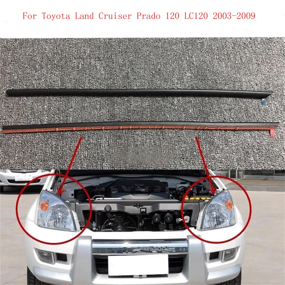 Car accessories Original headlight sealing strip For Toyota Land Cruiser Prado 120 LC120 2003-2009 Headlight sealant strip