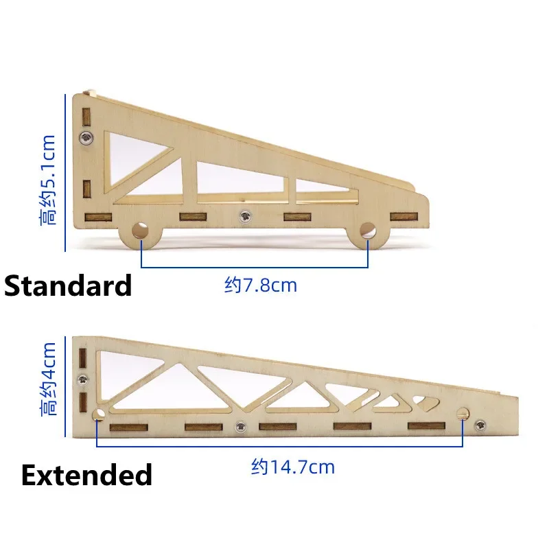 Universal Wooden Motor Mount Holder Seat for RC Airplane KT Board airplane fixed wing paper airplane wooden motor mount