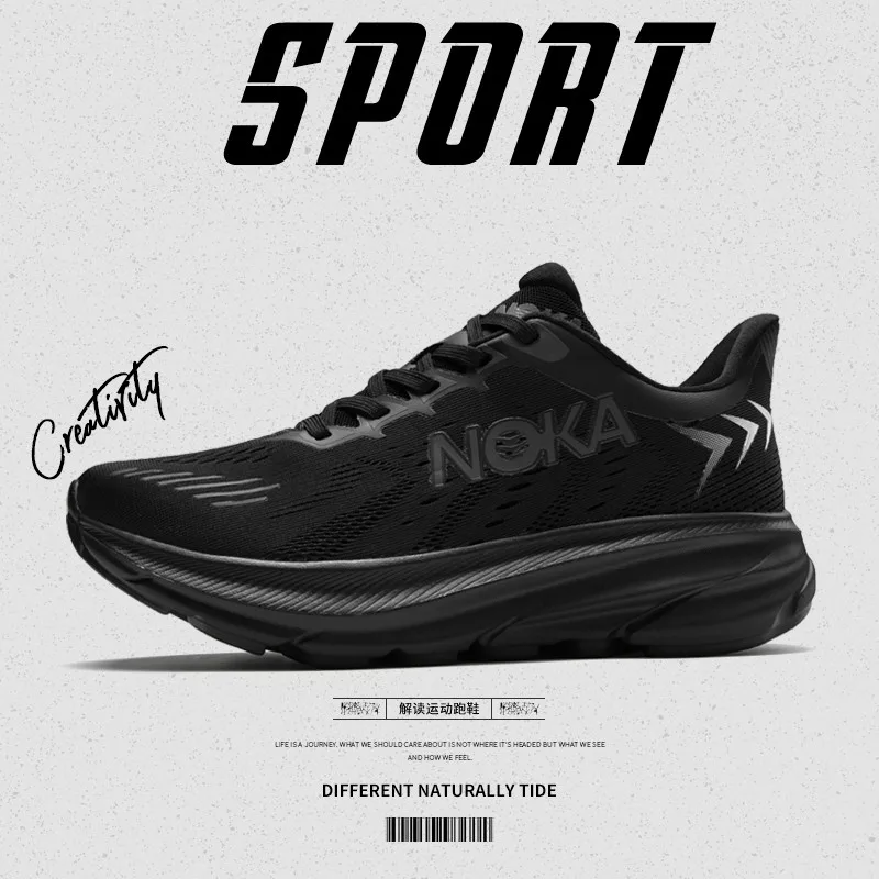 メンズ通気性ランニングシューズ春夏新スタイル厚底スポーツスニーカー高弾性ラウンドトゥカジュアルシューズ