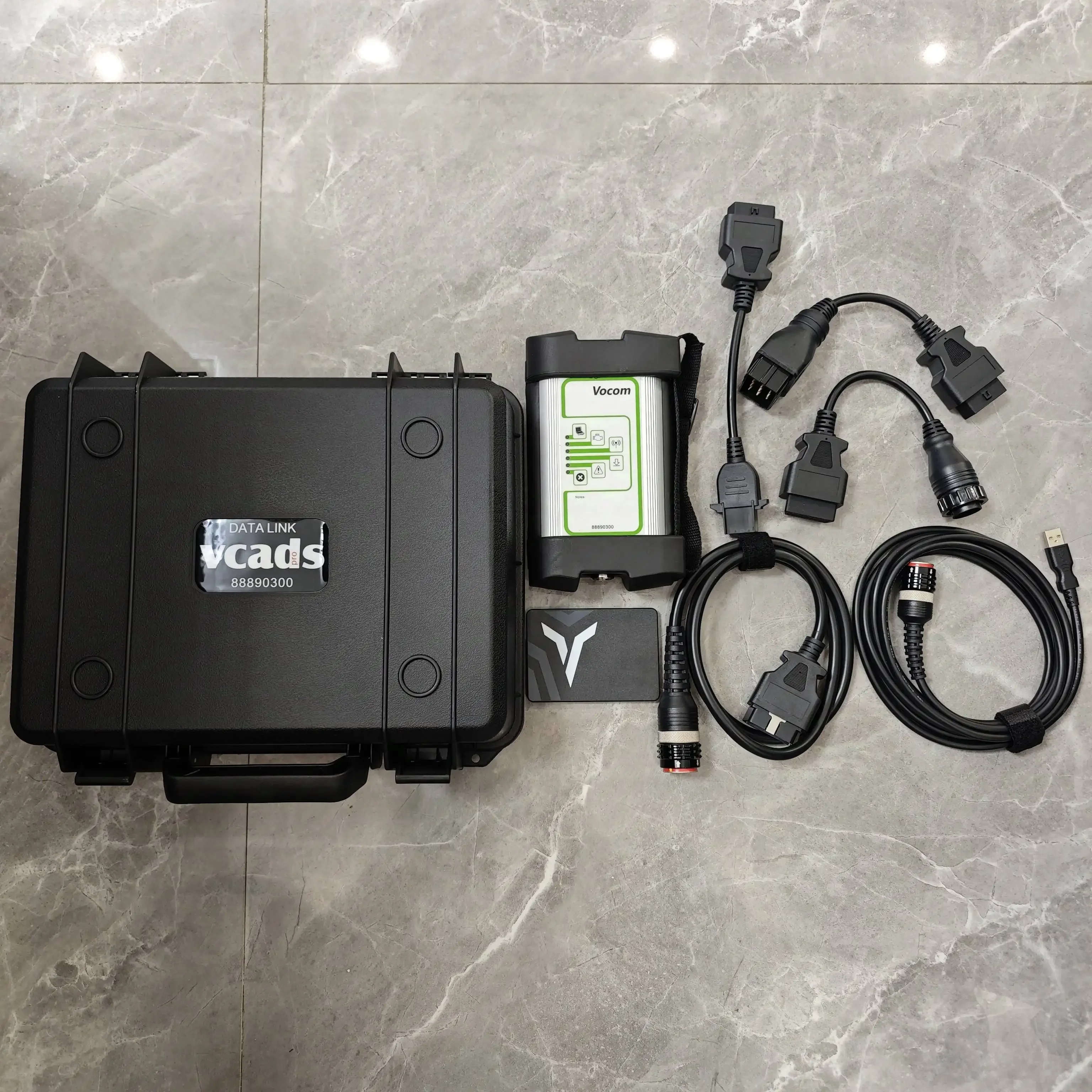 

2026exclusive LNHF диагностический инструмент VOCOM 2 II VCADS 88890300 грузовик корабль экскаватор диагностический комплект программное обеспечение techtool 88890300 для