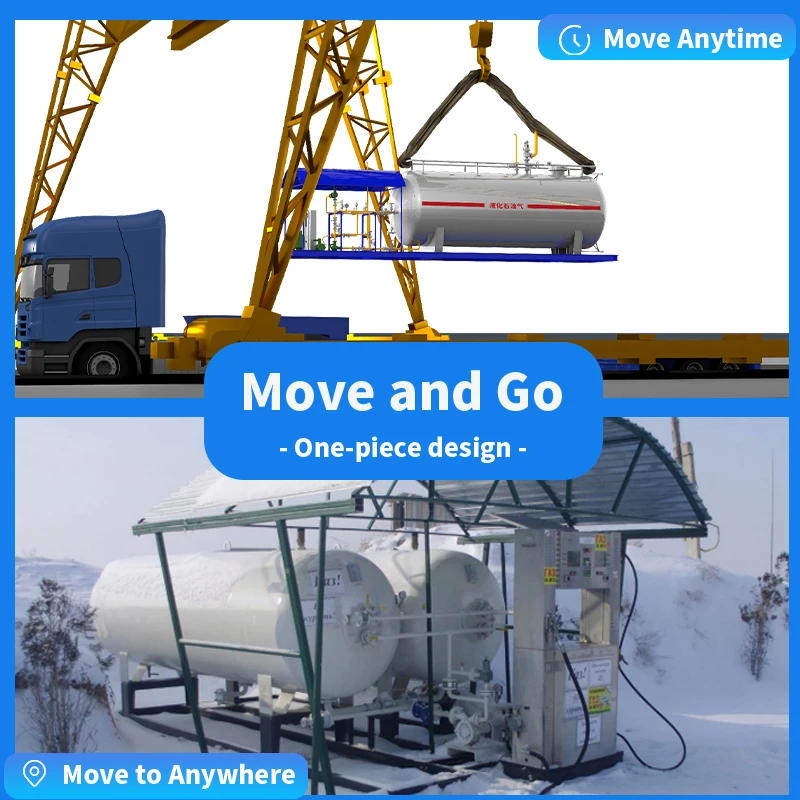 CJSE MEJOR VENTA Equipo de estación de deslizamiento GLP de 40 cm para estaciones de llenado de gas