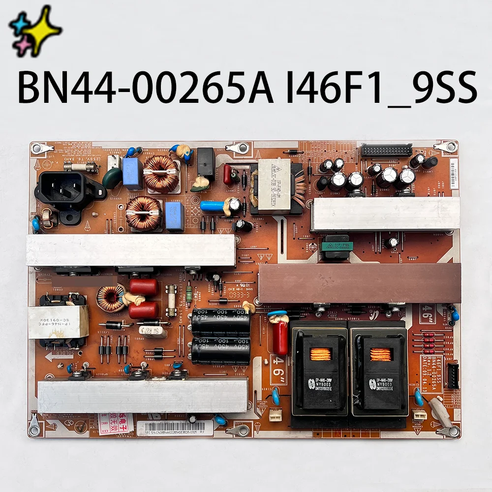 

Authentic Original TV Power Board BN44-00265A I46F1_9SS Works Normally And is for TV LE46B530P7WXXU LN46B630N1 LA46B650T1F Parts