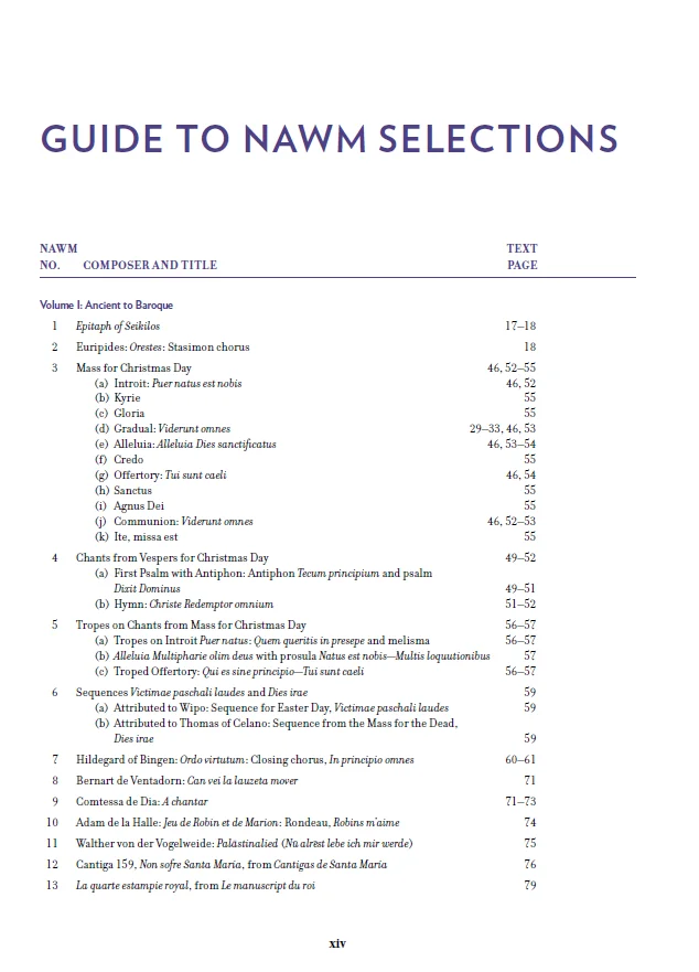 A History Of Western Music 10th