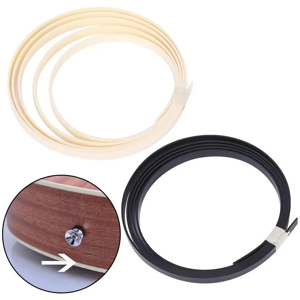 

Guitar Edging Stape Guitar Bass Plastic Binding Purfling Strip Edge Trim Inlay Neck Body Luthier Tool Guitar Accessories