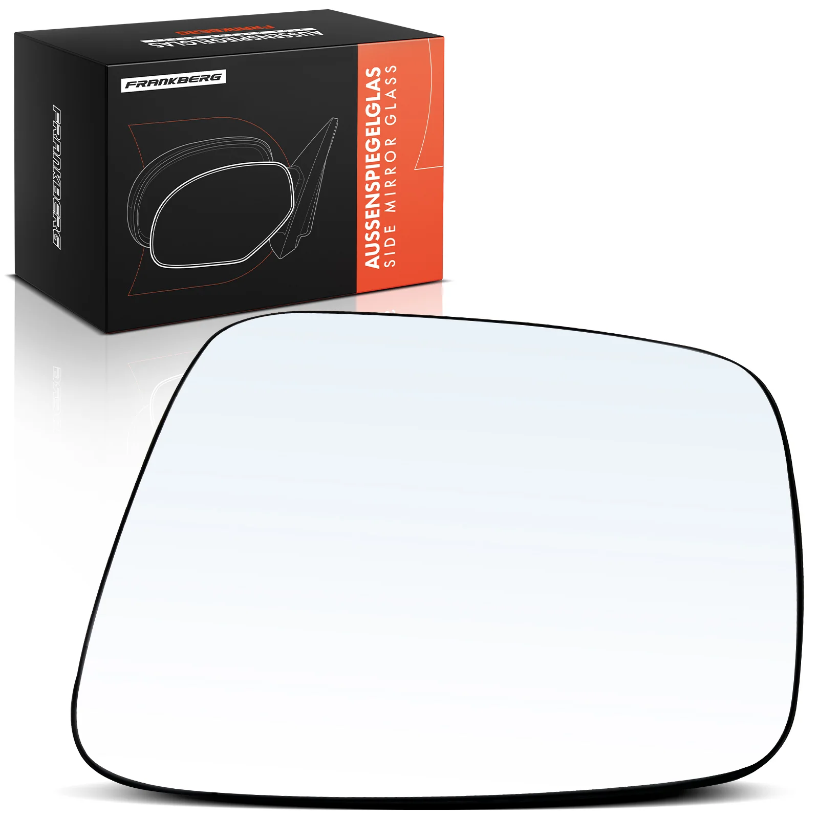 Frankberg 1x Spiegelglas Buitenspiegel Spiegel Links Voor VW Transporter T4 70B 70C 7DB 7DC 701857521P