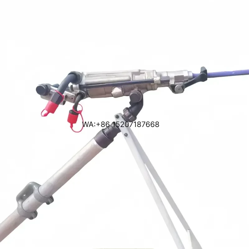 Wmwmnu S250 Pneumatic Air Leg Rock Drill Mining Drilling Pusher Lag Perforator for Hard Rock Excavation and Tunneling