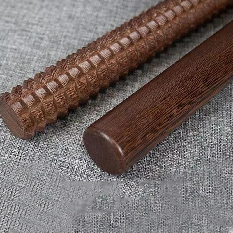 Chicken Wing Wood Massage Stick Fitness Training Short Stick Outdoor Car Emergency Portable EDC Tool