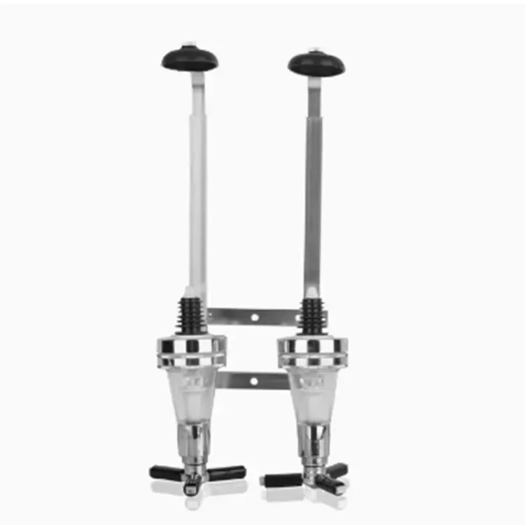 Single head double head three heads four heads six heads wall-mounted pouring rack quantitative 25ml30ml35ml45ml
