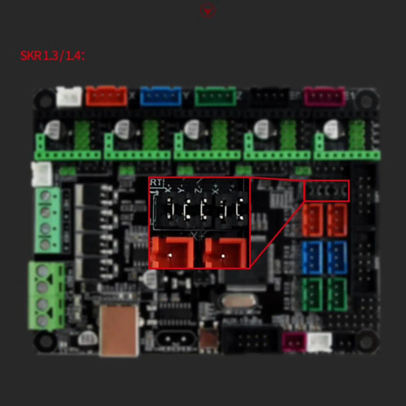 TMC2209 UART Driver 3D Printer Parts Printer Replacement Parts with Heat Sink and Screwdriver for 3D Printers