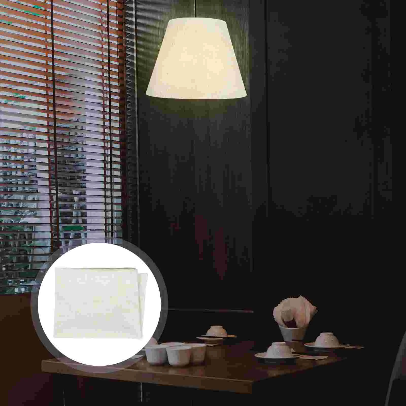 

Lampshade Cloth DIY Material Cover Fabric Desk Light Craft Materials Floor Supply