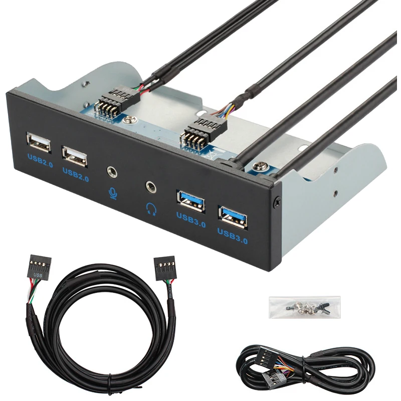 Imagem -03 - Velocidade Rápida Computador Unidade Óptica Painel Frontal Key-a tipo c Usb 3.0 Hub 20 Pinos Conector de Áudio Cabo 5.25in Adaptador Plug And Play