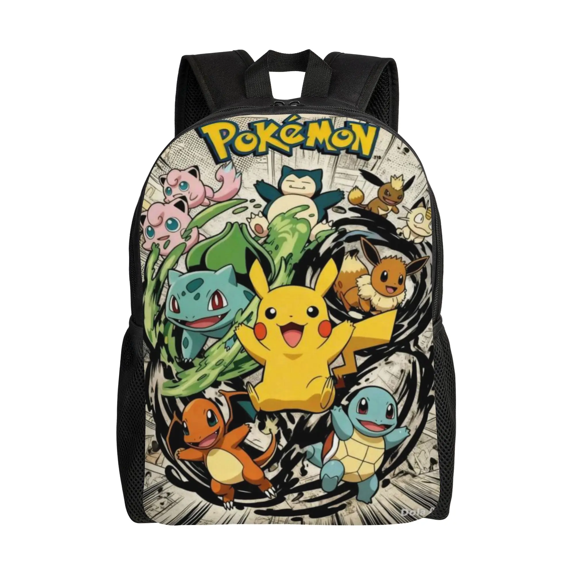 

Back to school season High Street Charming Electric Thunder Pet Handbag Pikachu Female Backpack