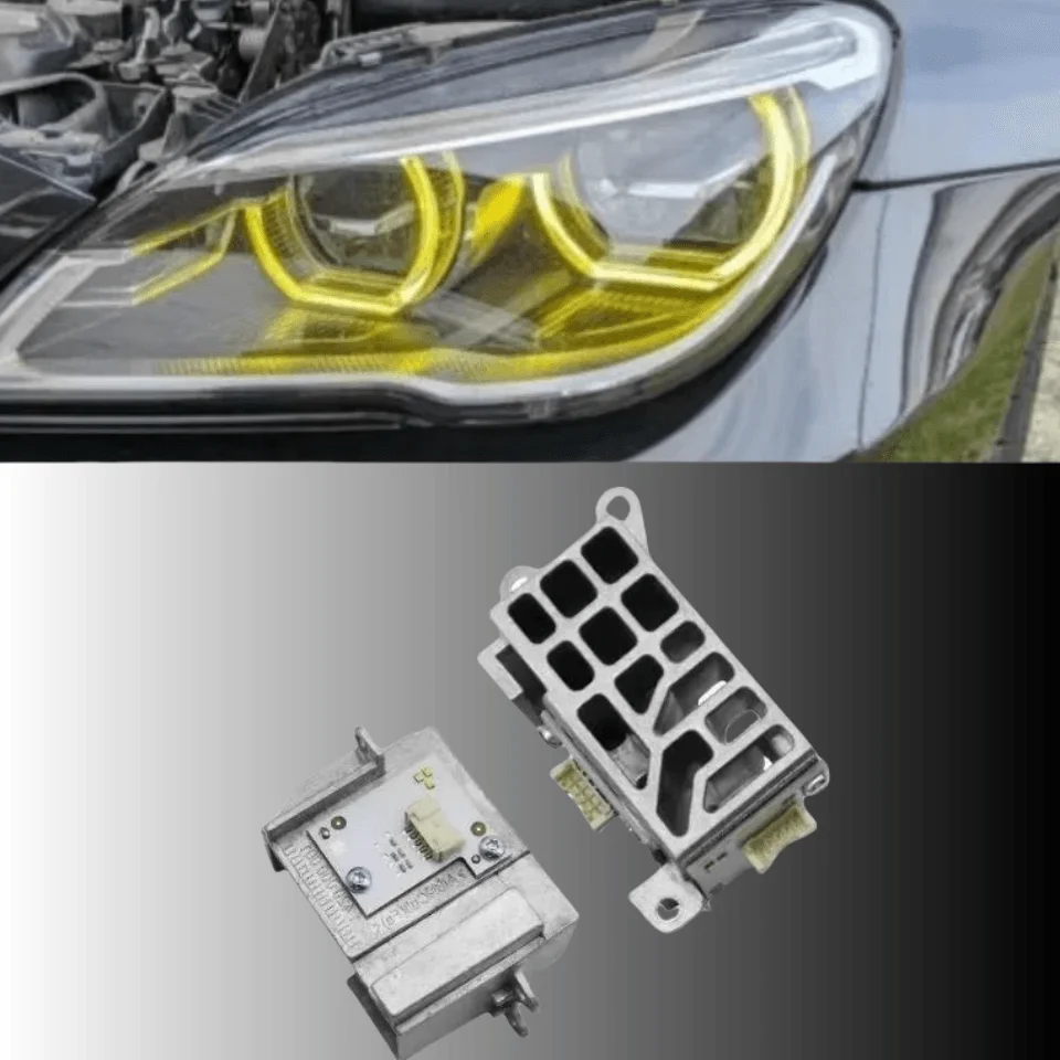 

Желтый ангельский глаз OEM 63117394901 Светодиодные модули DRL для 2017 2018 BMW F06 F12 F13 LCI M6 640i 650i Фара дневного света