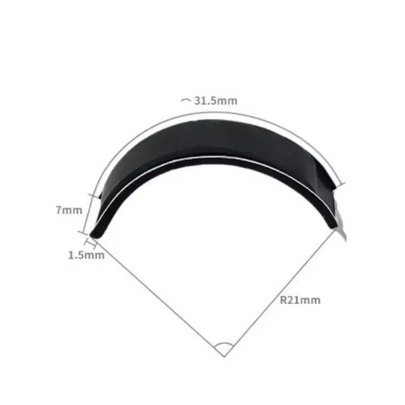 1507323 7V 20mah Curved Rechargeable Lithium Battery Ring Battery Special-shaped Arc Flexible Series Lithium Battery