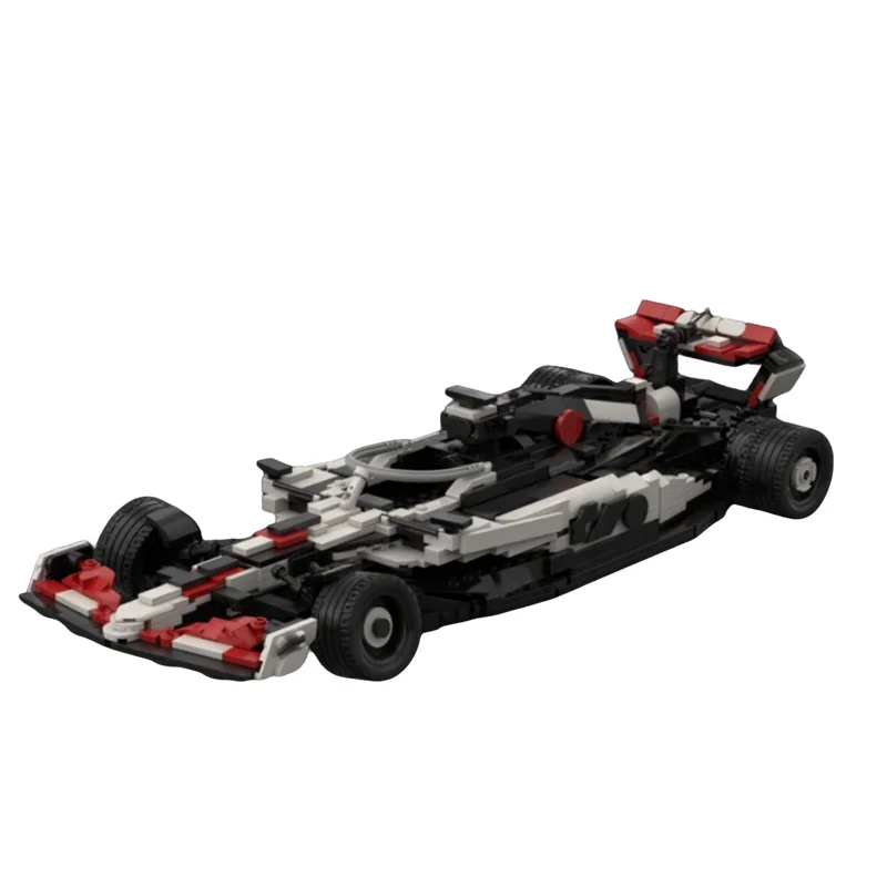 978PCS MOC Creative Model Formula 1 Haas Custom Building Blocks DIY Ideas Assembly Display Gift Collectible Home Home Decor Set