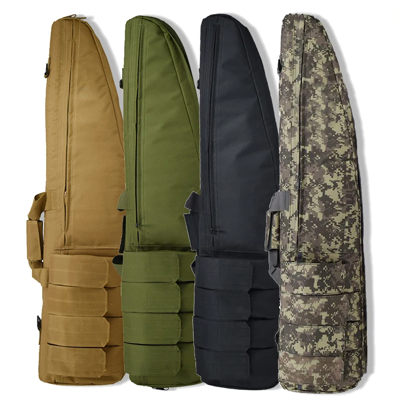 

70CM 98CM 118CM Military Tactical Gun Storage Bag Outdoor Shooting Hunting Shotgun Carrying Box Rifle Shoulder Pad Bag