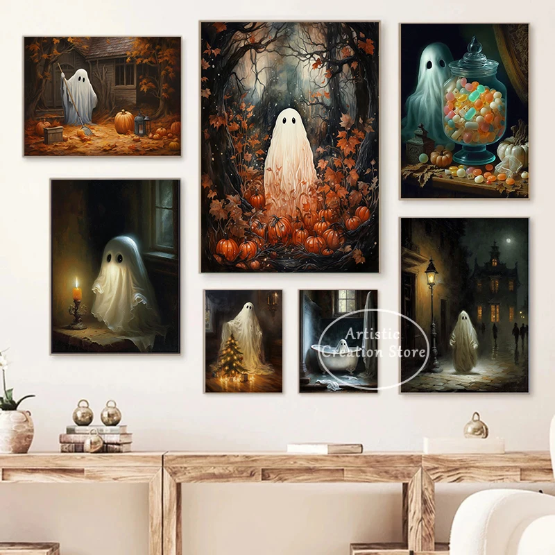 Ghost With Candle P…