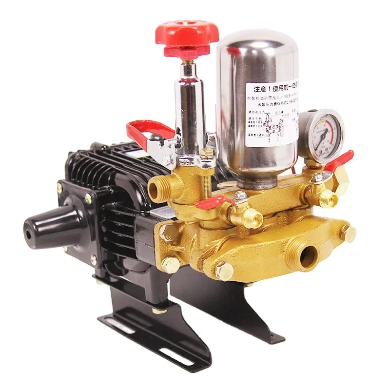 Triple Cylinder Plunger Pump Agricultural Spray High-pressure Dosing Pump