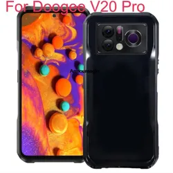 soft silicone tpu protective cover on for doogee v20 pro phone case for doogee v20pro cases shockproof phone cover coque funda