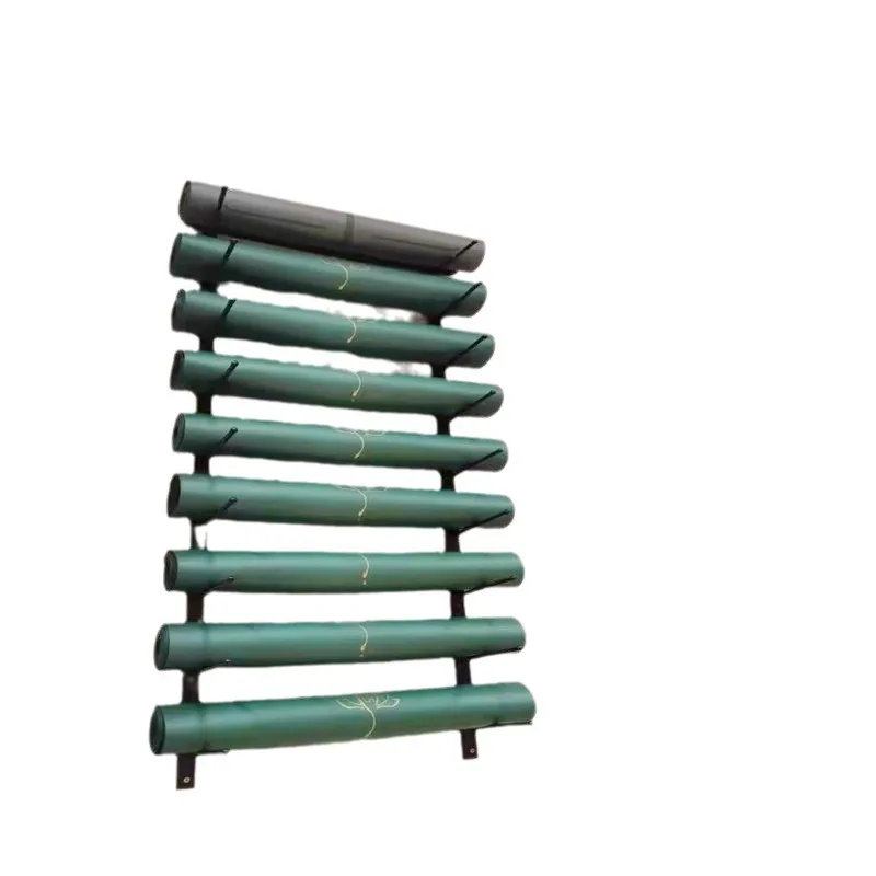 Yoga studio gym shelves, shelves for yoga mats, storage racks, hangers, sports walls, large-capacity wall hangings