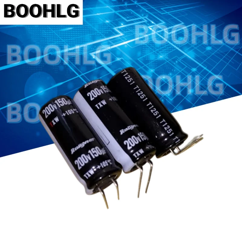 5PCS 150UF 200V capacitor 200V150UF 18X20 SXW short pin
