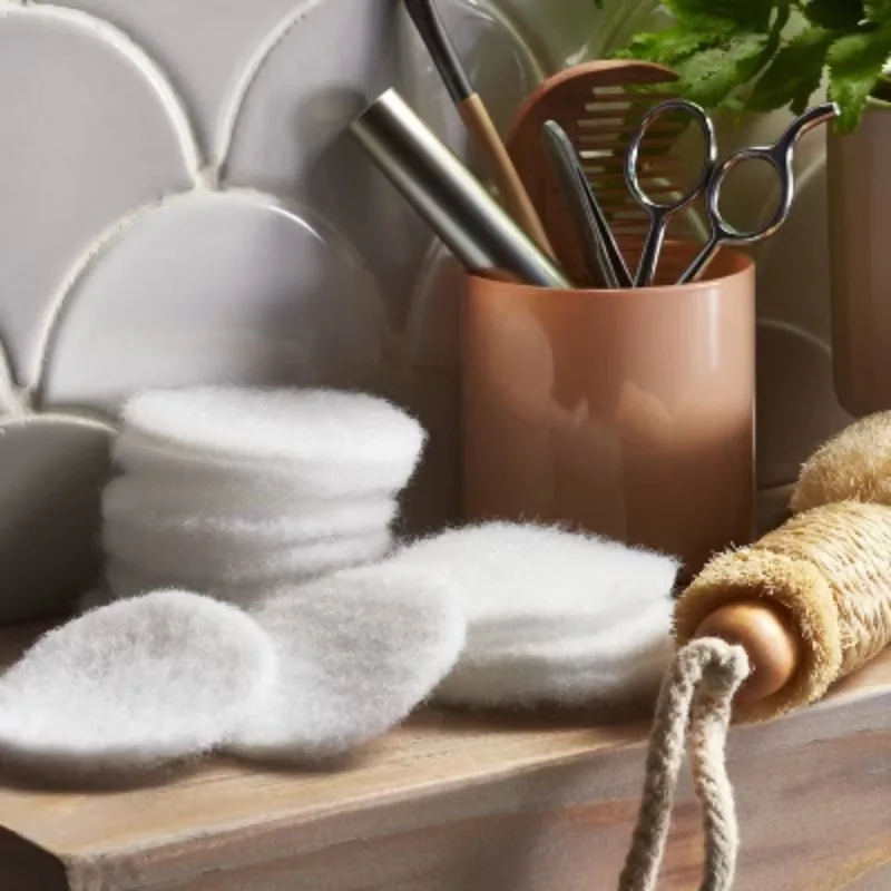 ฟองน้ําขัดผิวหน้า - 12 ชิ้น - ขัดผิวสีขาวอย่างอ่อนโยนเพื่อขจัดเครื่องสําอางสิ่งสกปรกและน้ํามันส่วนเกิน