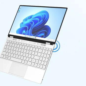 2022 15.6 אינץ N5105 11th Gen Quad Core בית ספר מחשב נייד 16GB Ram 1TB M.2 SSD 512GB 256GB 128GB Windows 10 11 מתכת מחברת