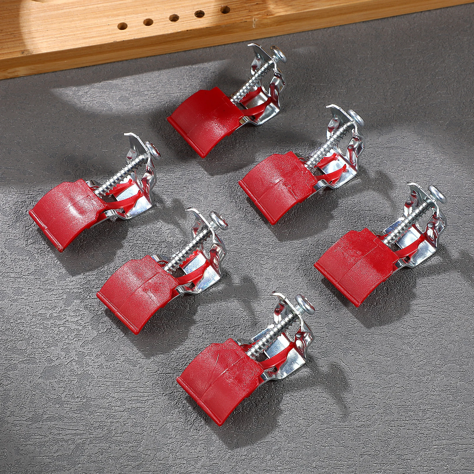 

10pcs Sink Clips Kitchen Safety Fixed 50x25x18mm Wear Resistant Non Punching Mounting Clamps Lightweight Sturdy Long Term Use
