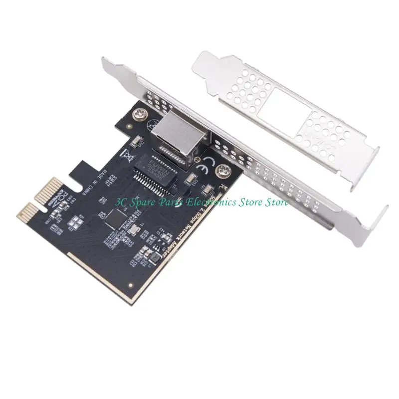 SZ 2.5GBPS PCIE Ethernet Adapters PCIe Networking Card voor Desktop PC Metal afgeschermde RJ45 -poort levert 2500 Mbps