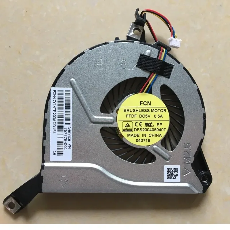 New CPU Cooling Fan for HP Pavilion 14-V 14-P 15-V 15-P 15T-K 15-K 17-F TPN-Q139 TPN-Q140 TPN-Q143